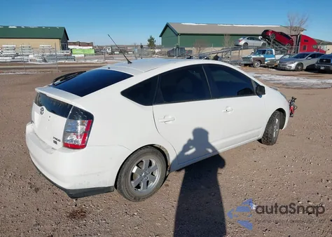 2005 Toyota Prius from USA, damaged, VIN JTDKB20U753079643